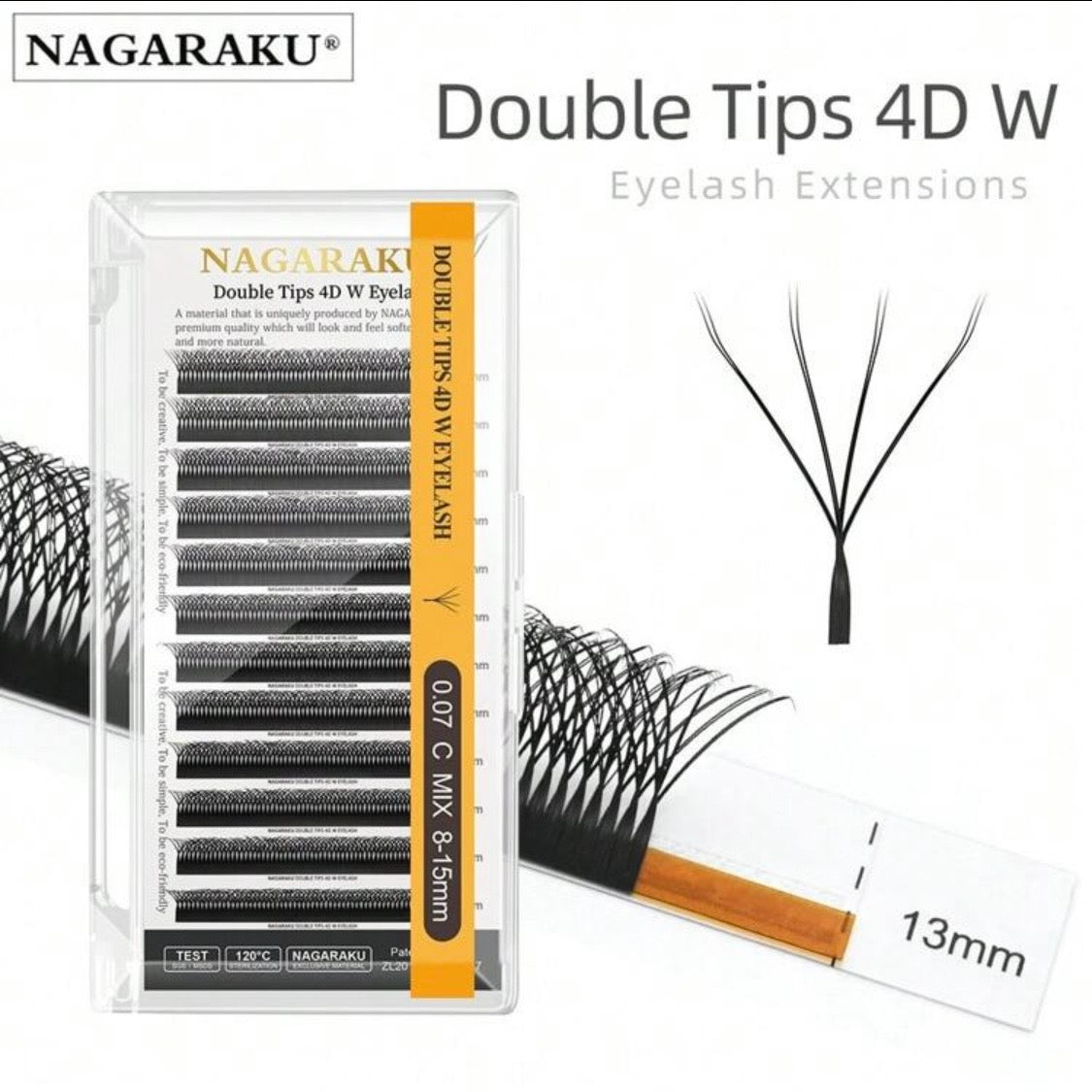 Double Tips 4D W – Volumen Rápido y Natural