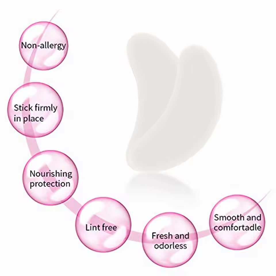 Gel Pads para Extensiones de Pestañas