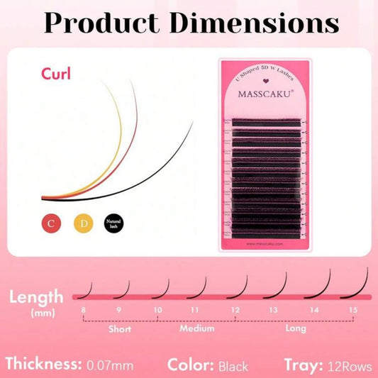 U-5D W Lashes
MASSCAKU