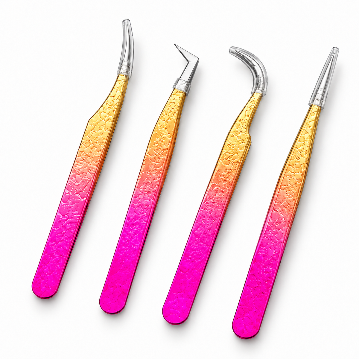 Set de Pinzas Gold & Pink