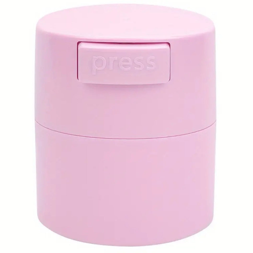 Contenedor hermético para pegamento de pestañas