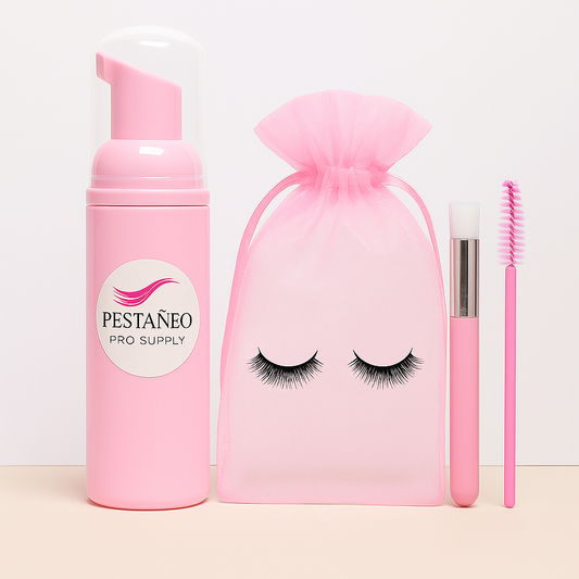 Kit de Limpieza para Extensiones de Pestañas