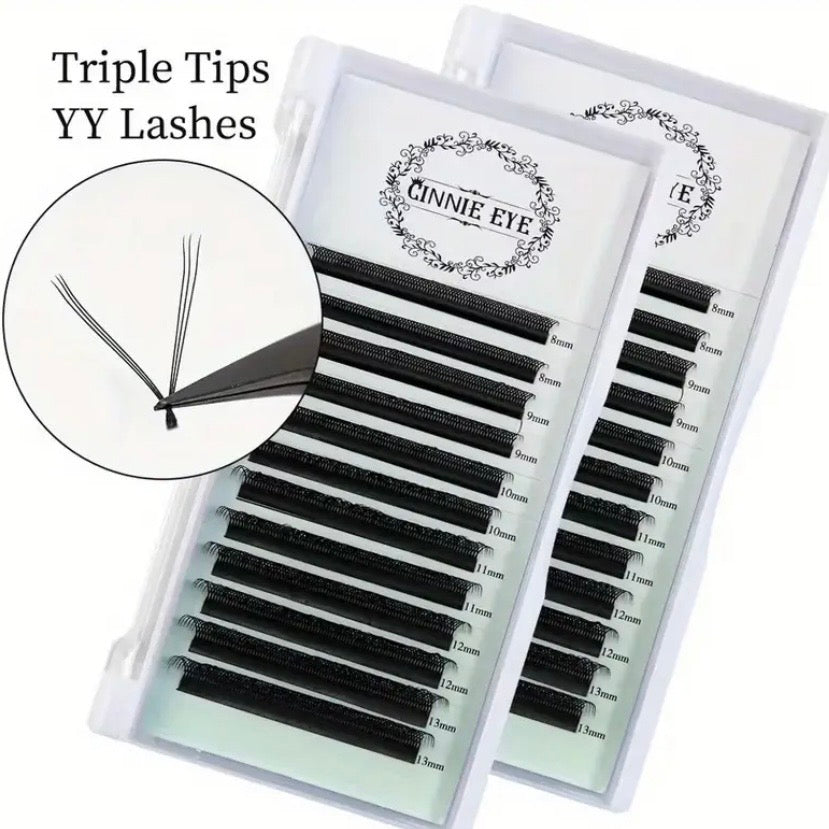 Pestañas YY (Y Shape) – 3 Split Tips