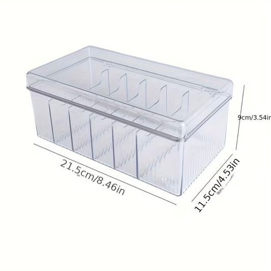 Organizador Acrílico para Lashista – 6 Compartimentos