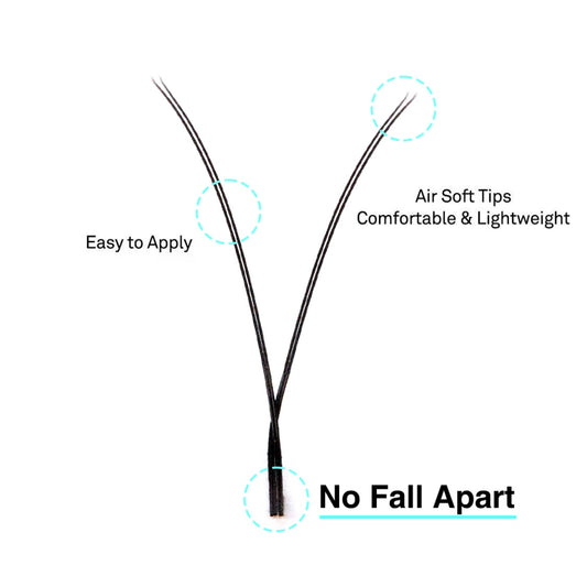 Pestañas YY – Mix 8–15 mm | Volumen Fácil, Look Esponjoso