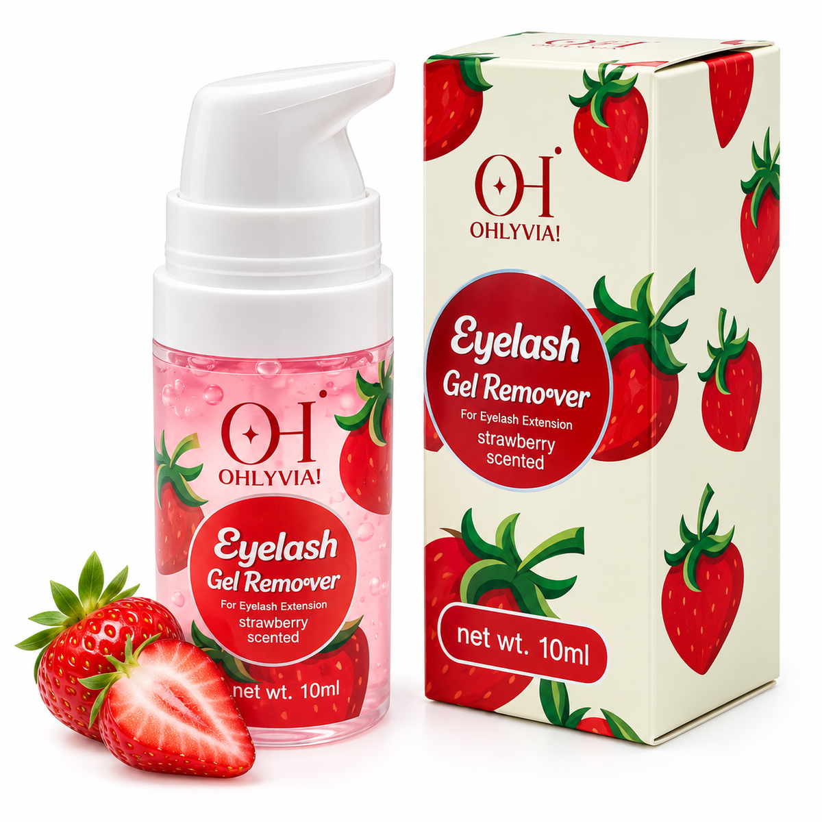 Gel Remover de Fresa 10 ml