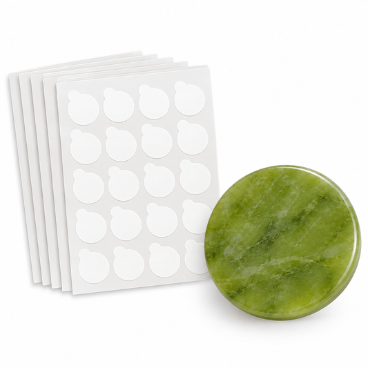 Piedra para Adhesivo + 100 Stickers Desechables