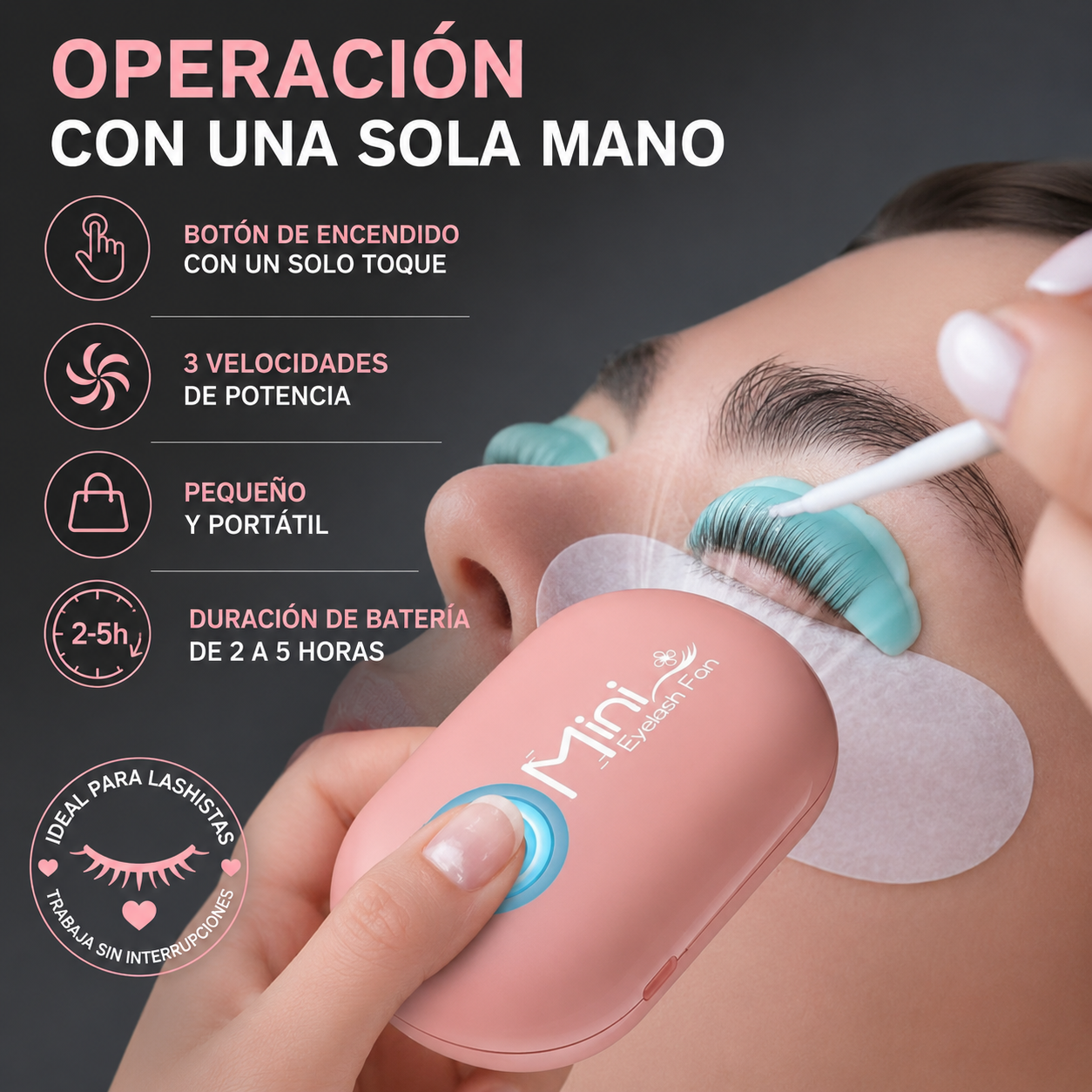 Mini Abanico Recargable USB ✨